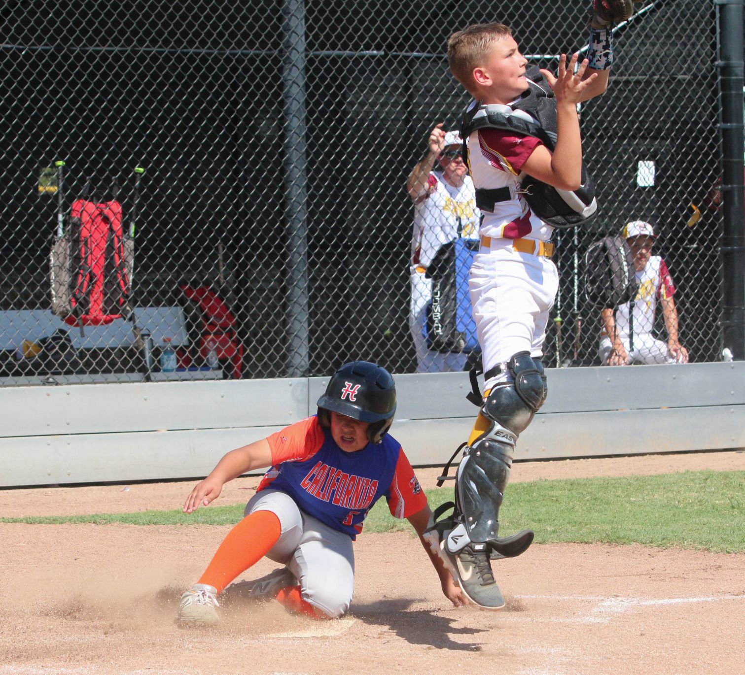 Hilyard shuts the door, Central California holds on late